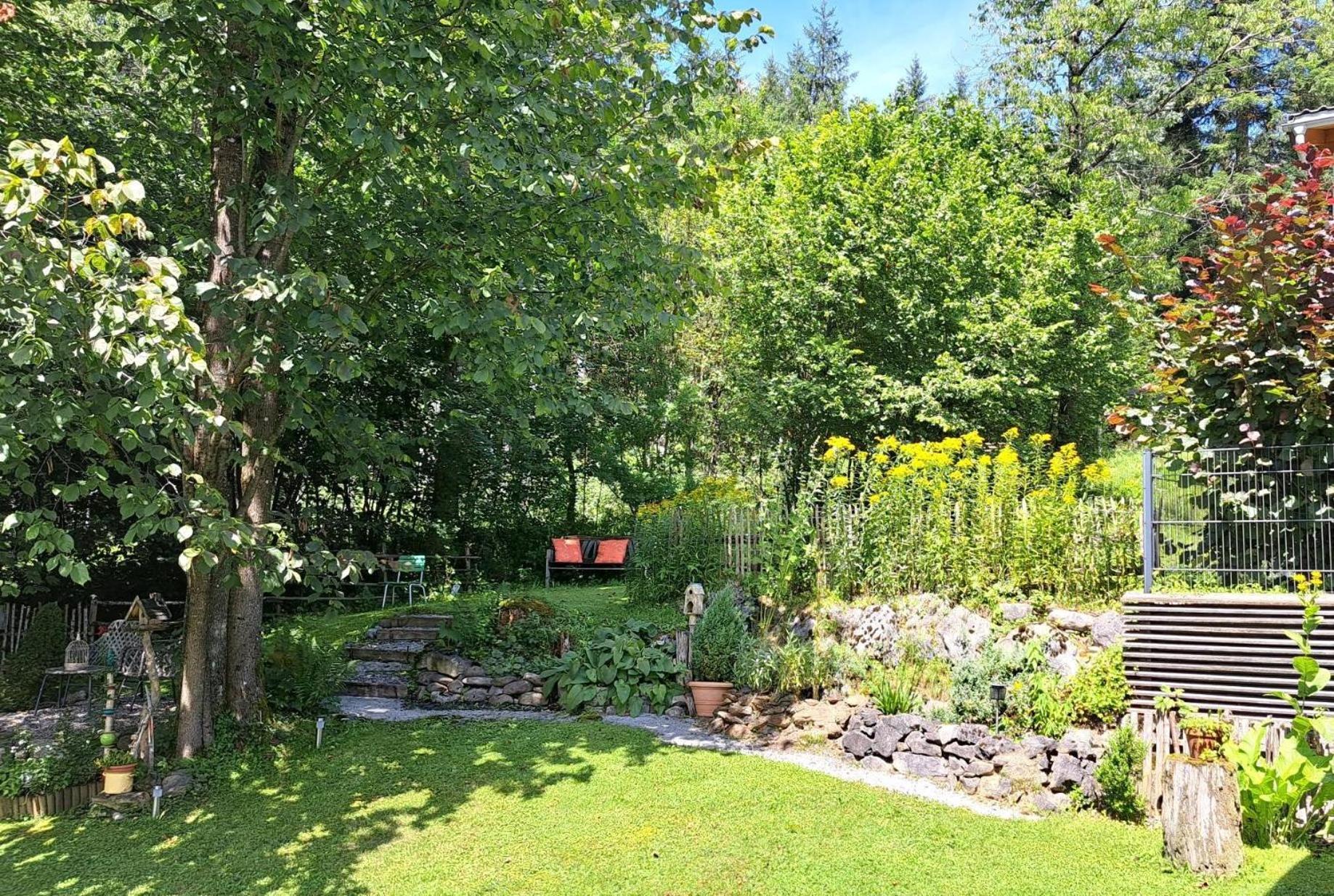 Ferienhaus Lechner Fuer Max 10 Personen - Wald Und Naturgarten Abtenau Bagian luar foto