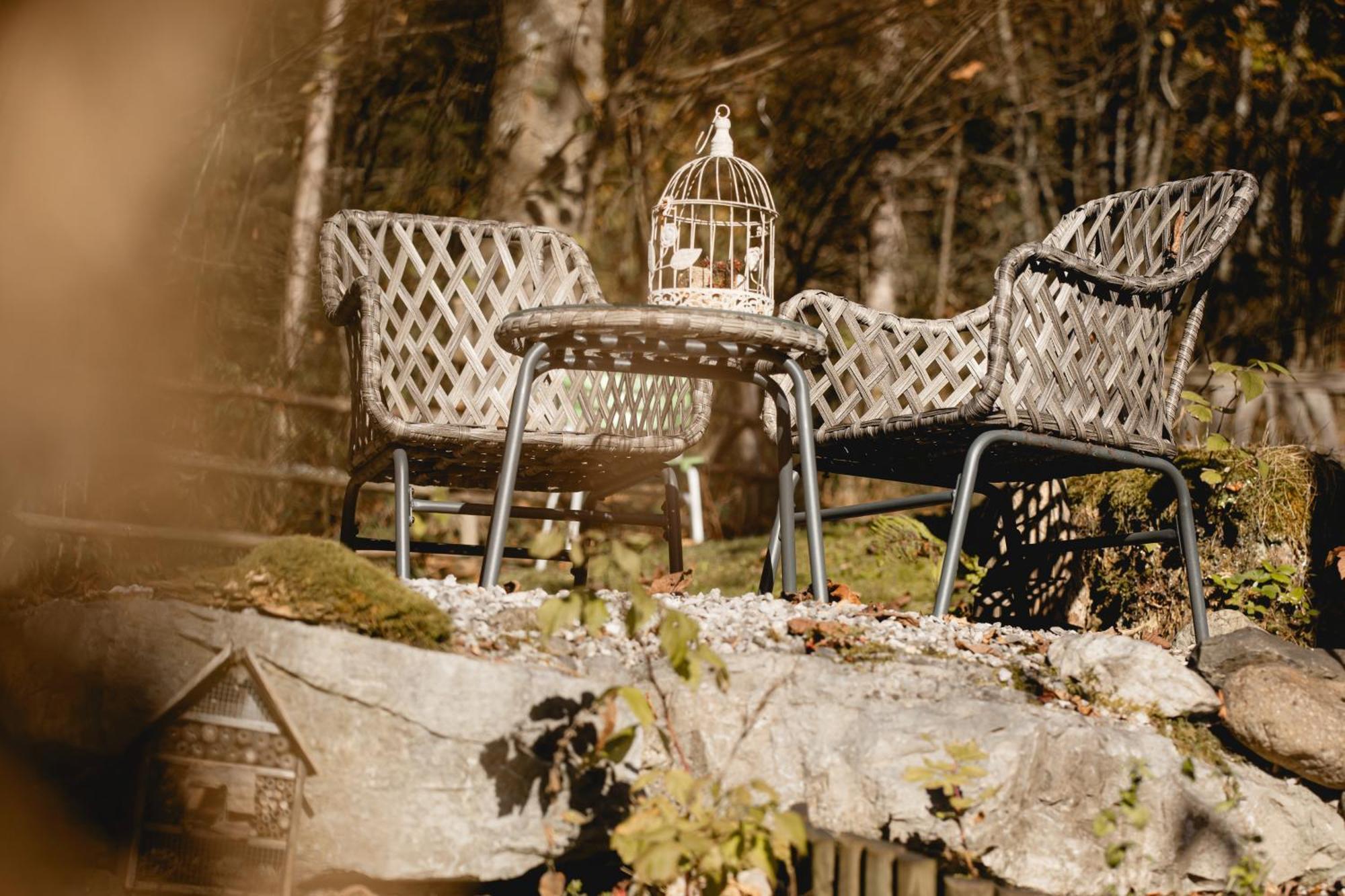 Ferienhaus Lechner Fuer Max 10 Personen - Wald Und Naturgarten Abtenau Bagian luar foto