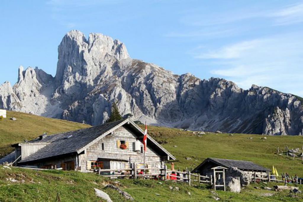 Ferienhaus Lechner Fuer Max 10 Personen - Wald Und Naturgarten Abtenau Bagian luar foto